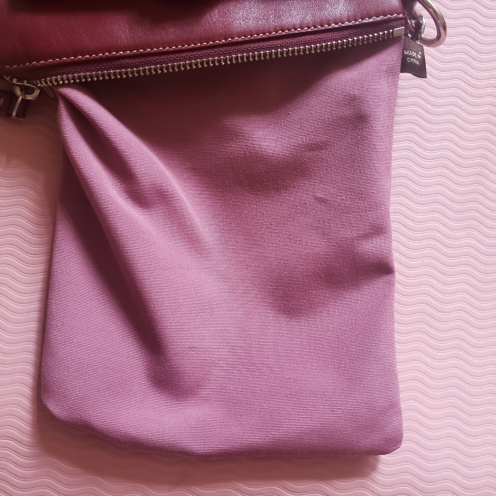 Y2K Vintage Coach Hamilton Swingpack – Burgundy Leather Crossbody - Picture 8 of 13